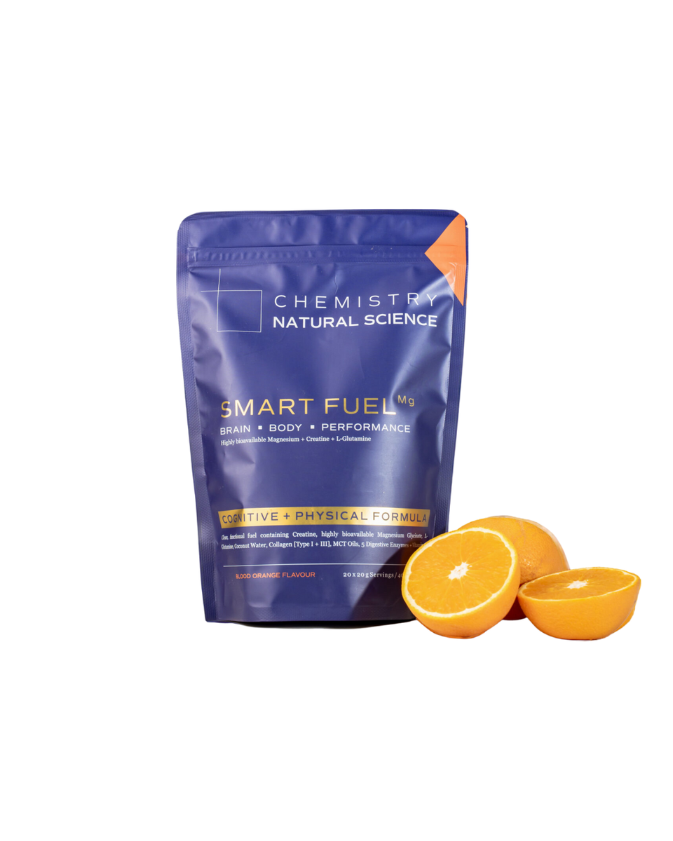 SMART FUEL Mg Blood Orange - Brain, Body, Performance (400g SMART FUEL Mg Blood Orange - Brain, Body, Performance (400g